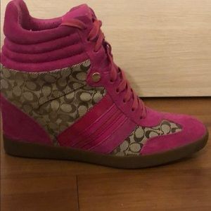 Coach platform sneakers